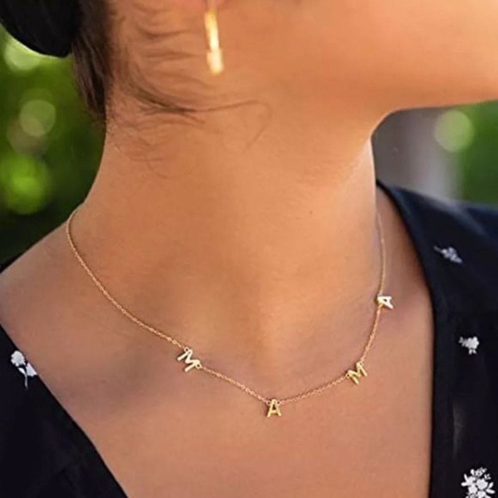 MAMA Boutique Trending Necklace Gold or Silver or Rose Gold